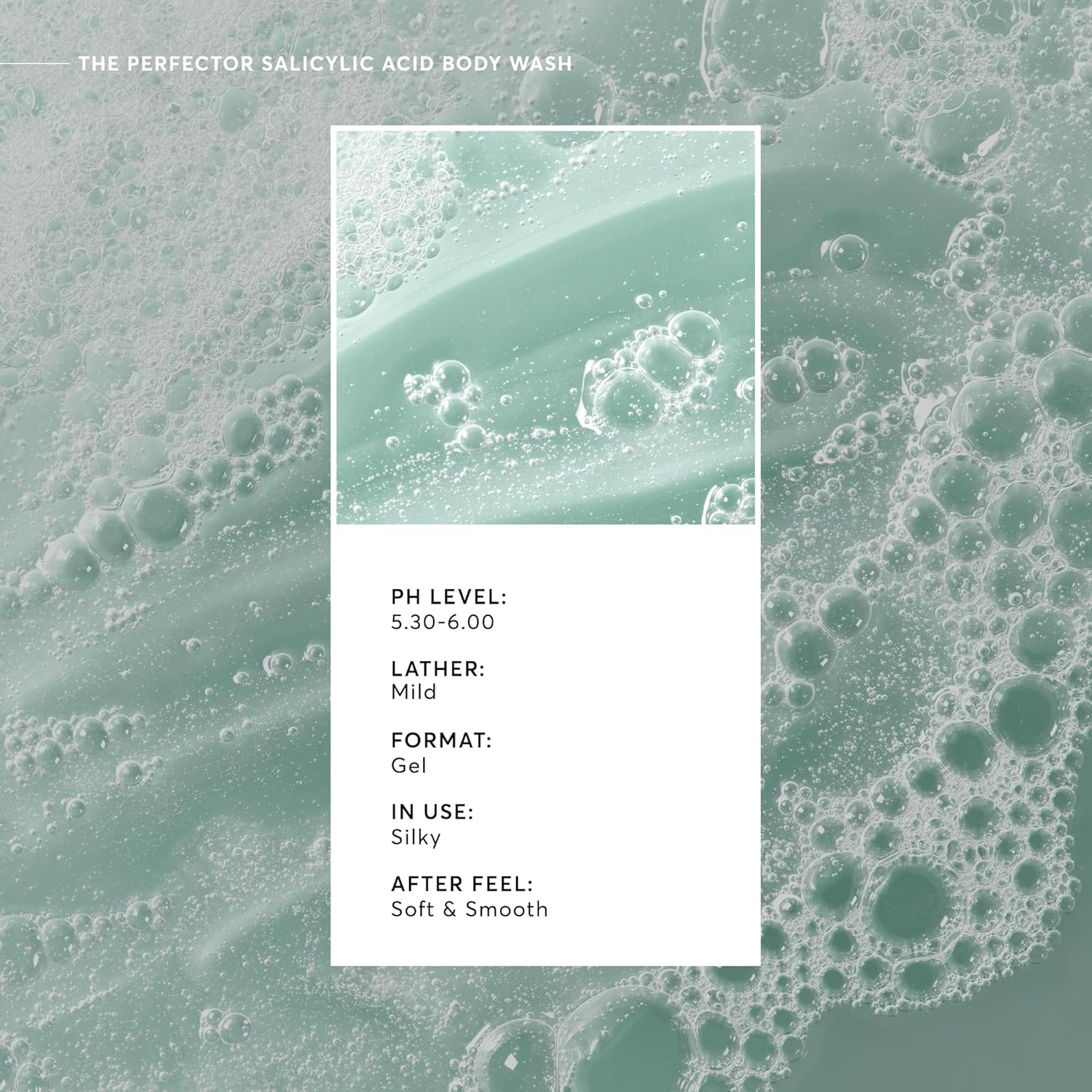 Naturium The Perfector Salicylic Acid Body Wash, Gentle & Smoothing Cleanser, 16.9 oz-FemmiqueWomen