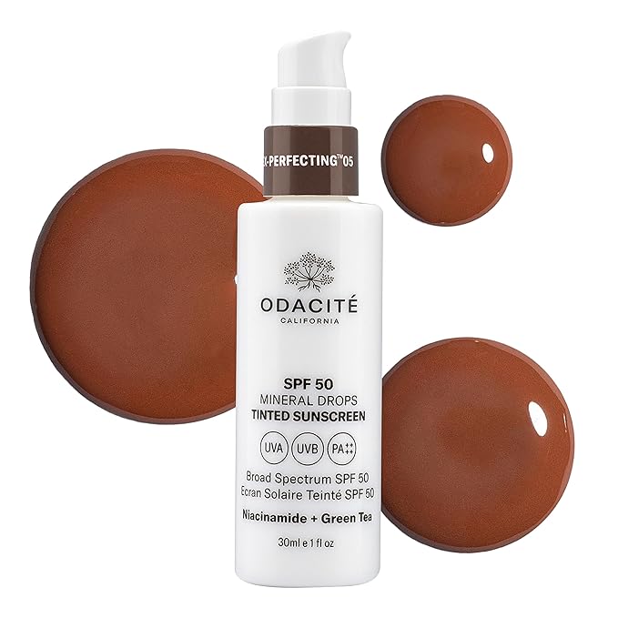 SPF 50 Flex-Perfecting™ Mineral Drops Tinted Sunscreen FIVE-FemmiqueWomen