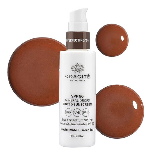 SPF 50 Flex-Perfecting™ Mineral Drops Tinted Sunscreen FIVE-FemmiqueWomen