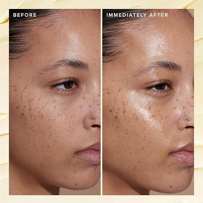 Farmacy Ceramide Face Moisturizer - Honey Halo Hydrating Facial Moisturizer for Dry Skin - Plumps, Soothes + Restores Skin with Potent Ceramides + Buckwheat Honey for a Dewy, Healthy Glow (100ml)-FemmiqueWomen