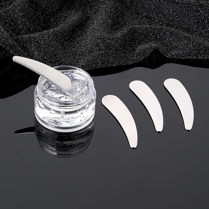 2Pcs Mini Metal Cosmetic Spatulas, Skincare SpatulaMixing and Sampling Makeup Beauty Tools for Skin Care Creams, Eye Cream, Essences Beauty Accessories(4PCS)-FemmiqueWomen