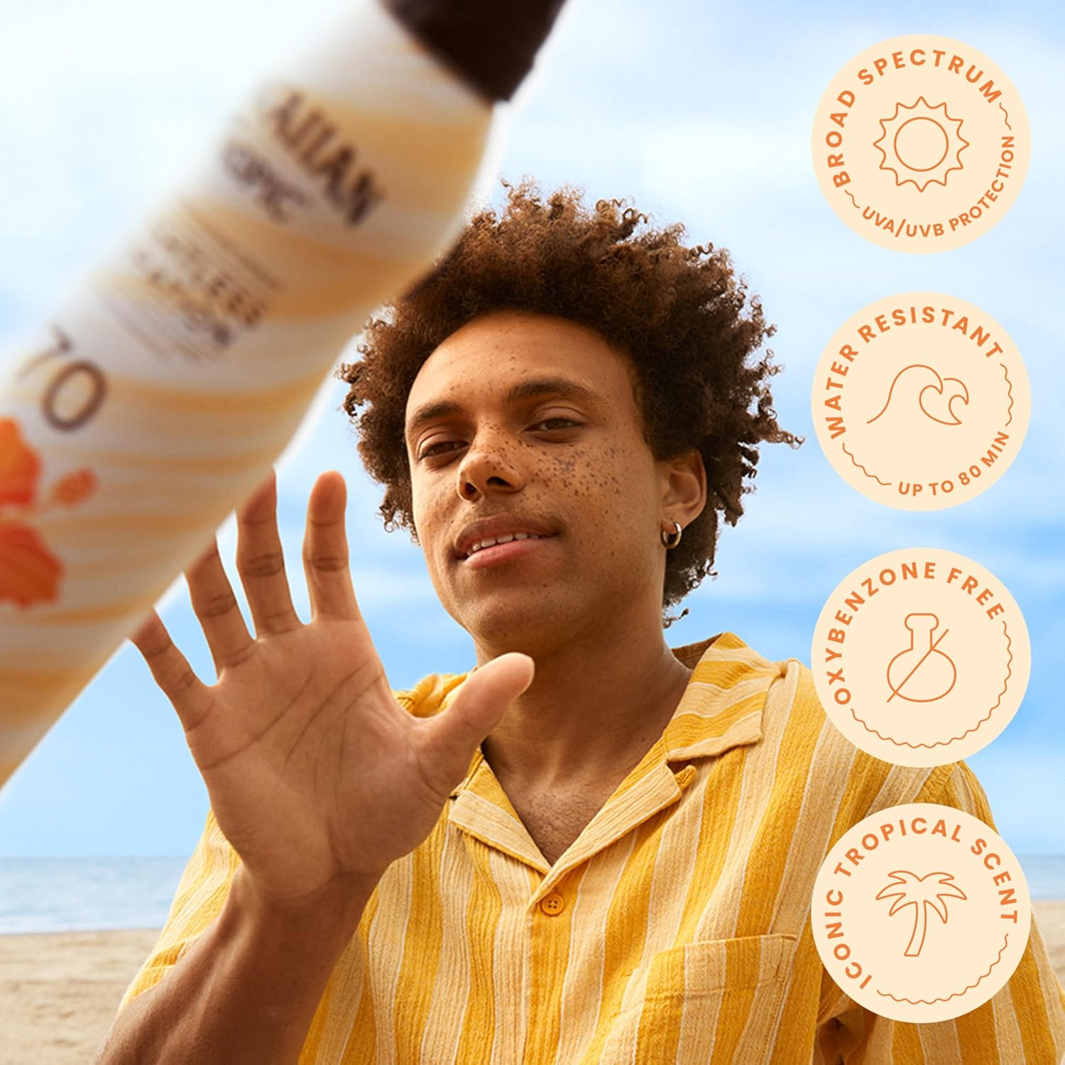 Hawaiian Tropic Weightless Hydration Clear Spray Sunscreen SPF 30, 6oz | SPF 30 Sunscreen Spray, Sunblock, Oxybenzone-Free, 6oz each Twin Pack-FemmiqueWomen