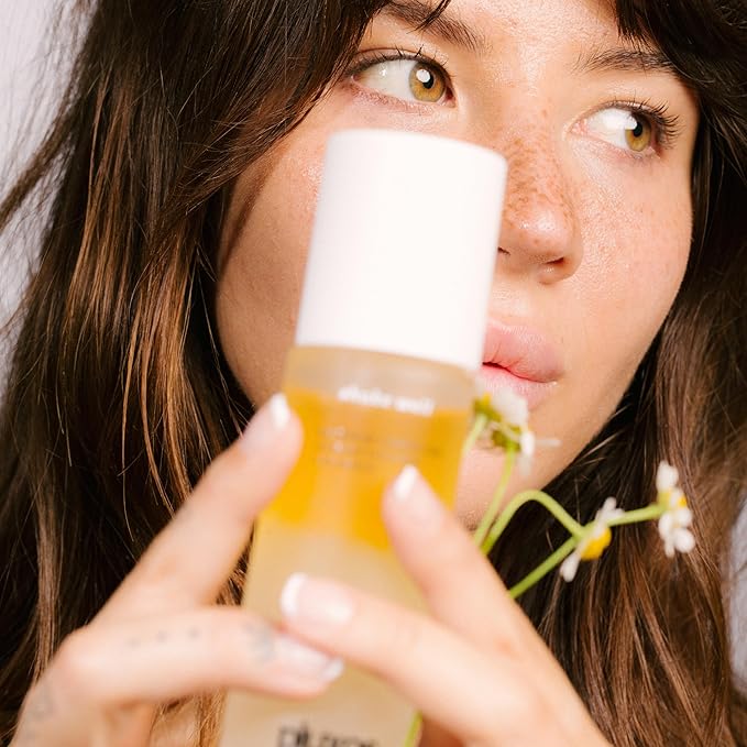 | PLUXOS 47 | SUNSCREEN + SKINCARE SPF 47 FACE MIST SPRAY (Vanilla) | SUN DEFENSE COMPLEX CARE | Apply Over Makeup, Broad Spectrum, Clear, Light, Vegan, Hydrate, Fight Acne, Anti-Aging, Cell Repair-FemmiqueWomen