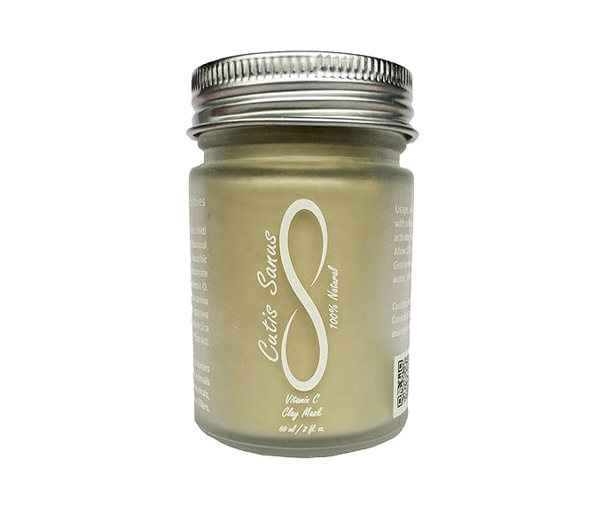 100% Natural Vitamin C Clay Exfoliating Face Mask 120g All Clay & No Water …-FemmiqueWomen