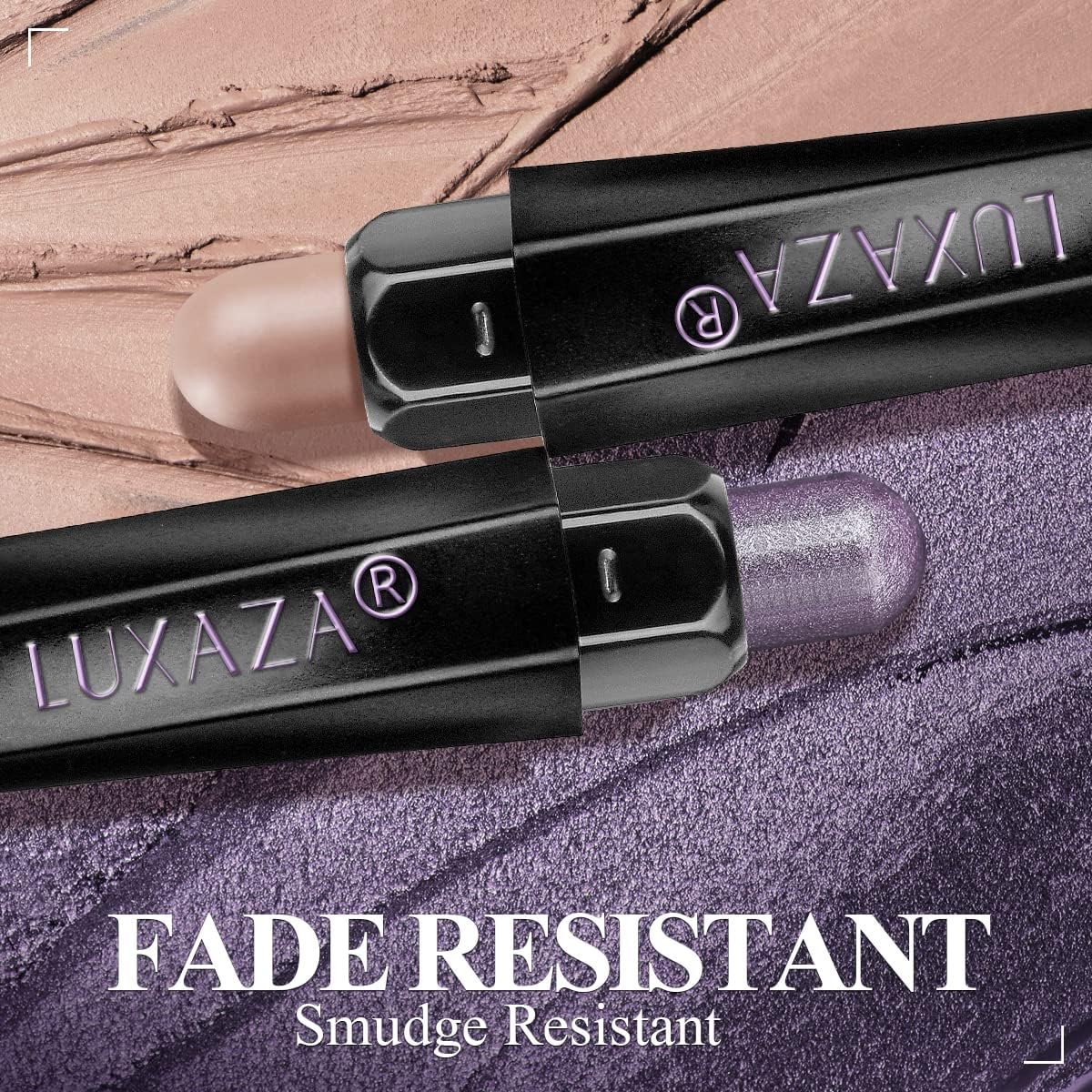 10PCS Eyeshadow Stick,Shimmer And Matte Brown Metallic Cream Eyeshadow Pencil Crayon with Smudge-proof & Waterproof, Eye Brightener Stick, Ideal Gift for Women - Lilac Brown-FemmiqueWomen