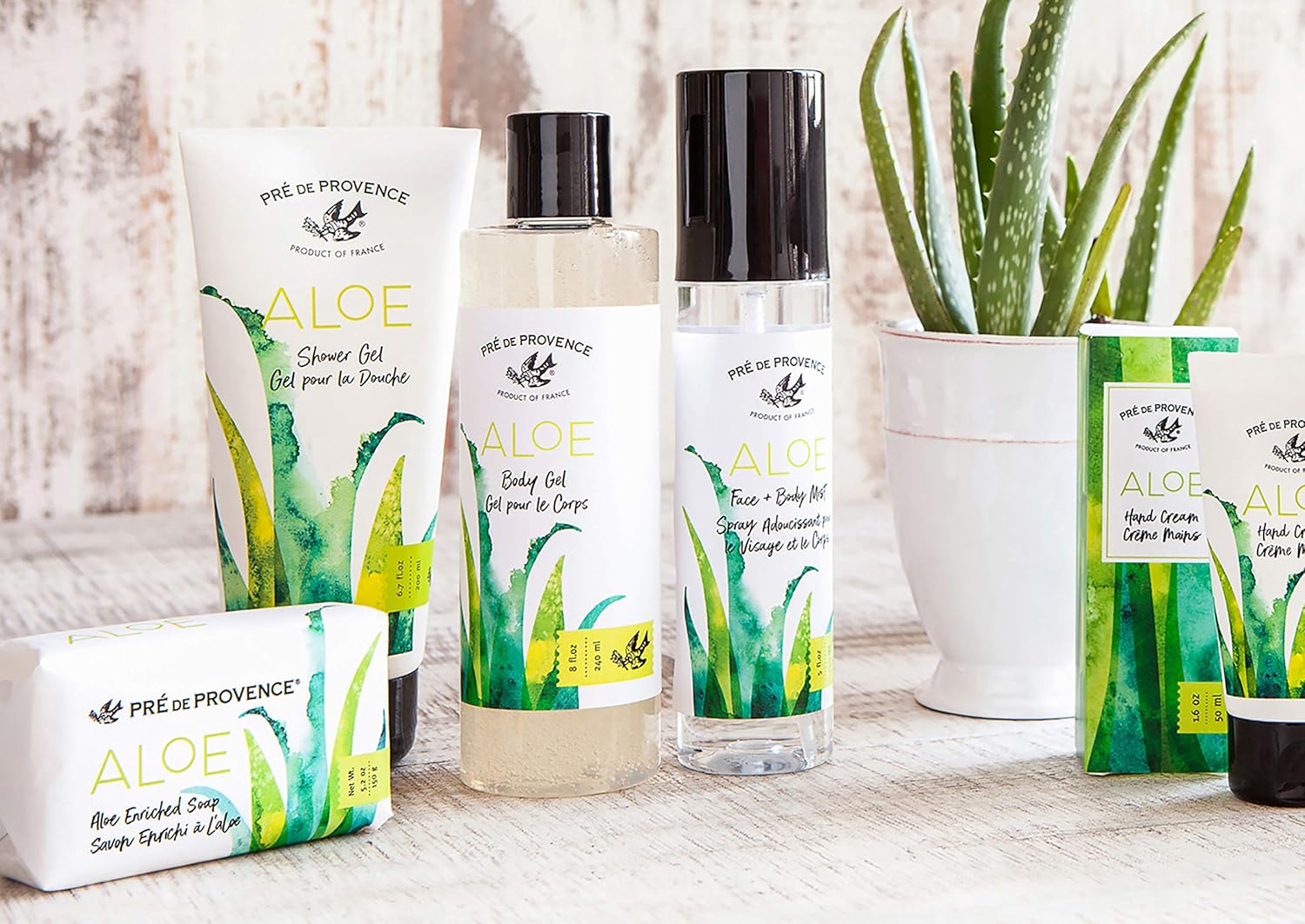 Organic Aloe Collection Hydrating Face and Body Spray (5oz), Fresh Cucumber Scent-FemmiqueWomen