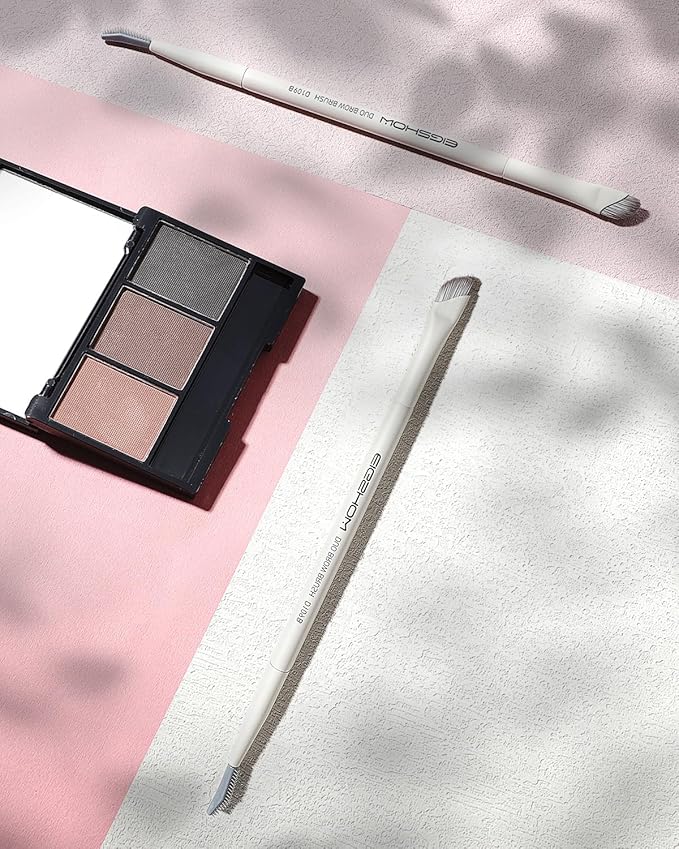 EIGSHOW Dual-Ended Precision Eyebrow Brush and Comb for Eyeliner Lining, Sculpting Brows, Professional Eye Makeup Tools (D109B)-FemmiqueWomen