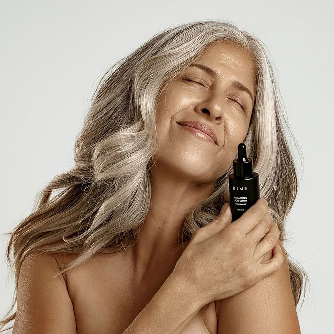 DIME Beauty Hyaluronic Acid Serum, Ultra Hydrating Face Serum with Pure Hyaluronic Acid, 1 oz / 30 ml-FemmiqueWomen