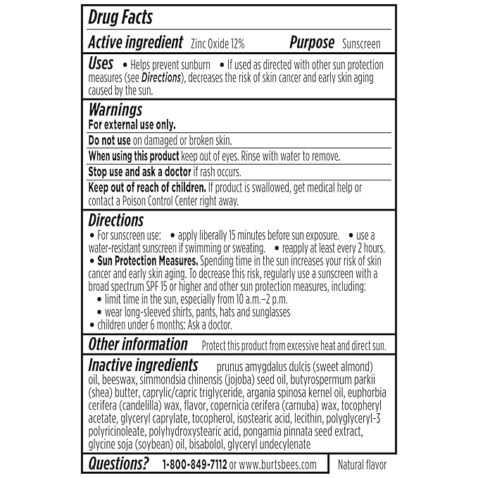 Burt’s Bees SPF 30 Lip Balm Mothers Day Gifts for Mom, Beaches and Cream, Water-Resistant Sun Care, Nano-Free Zinc Oxide Formula, Natural Origin Conditioning Lip Treatment, 3 Tubes, 0.15 oz.-FemmiqueWomen