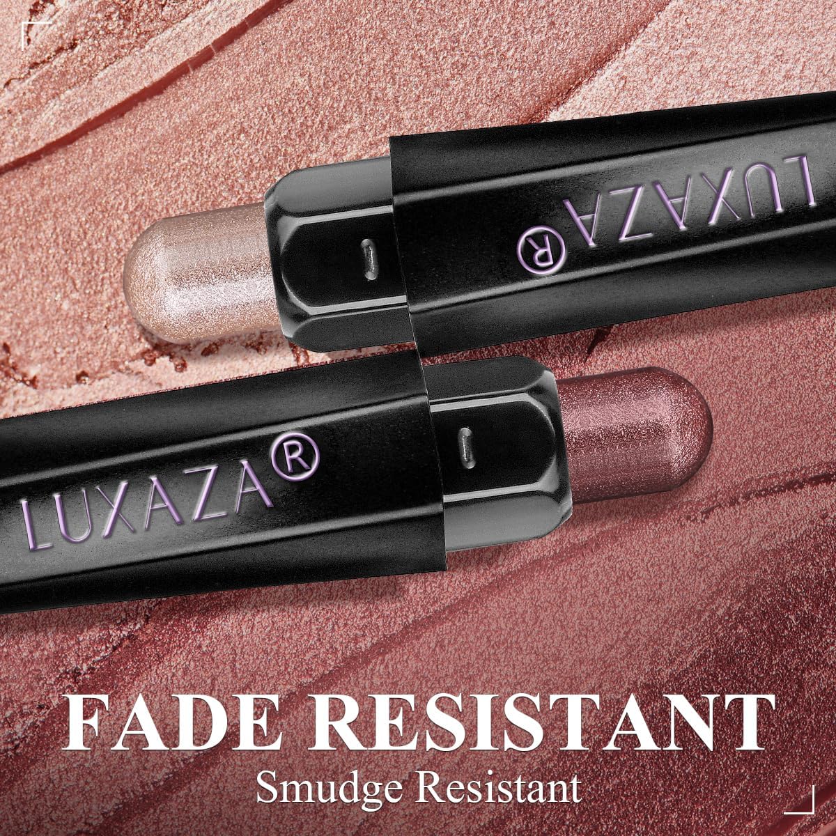 10PCS Eyeshadow Stick,Shimmer And Matte Brown Metallic Cream Eyeshadow Pencil Crayon with Smudge-proof & Waterproof,Eye Brightener Stick, Ideal Gift for Women - Espresso-FemmiqueWomen