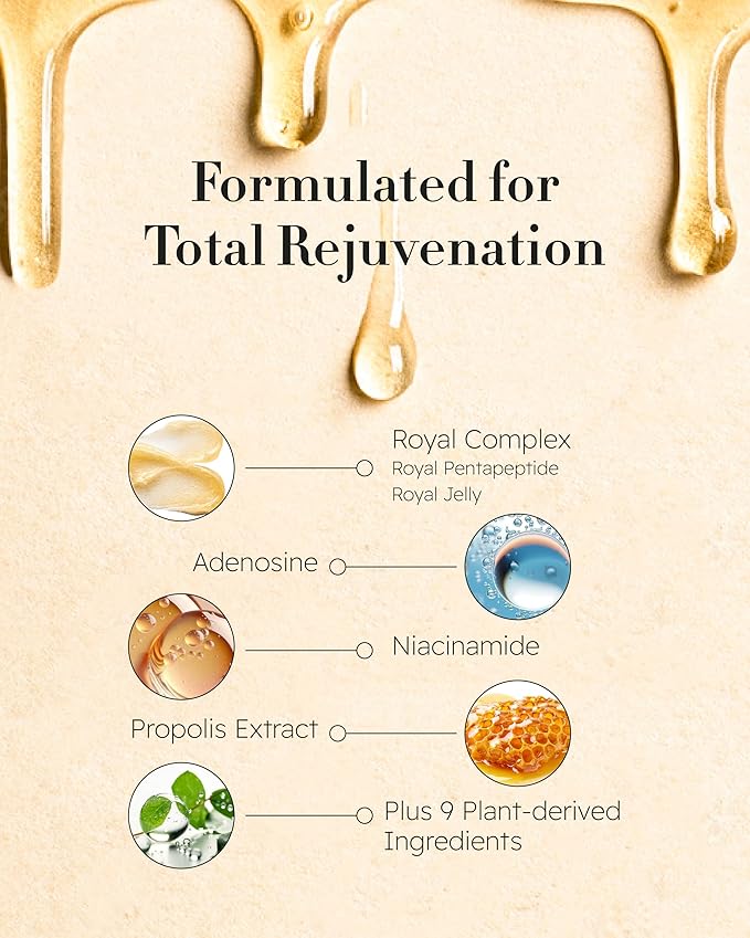 ISA KNOX LXNEW Royal Golden Skincare Gift Set (11.4fl oz) - Luxury Gift Set for Rejuvenation and Youthful Radiance. Korean Skincare by LG Beauty. Royal Peptides & Jelly, Niacinamide,-FemmiqueWomen