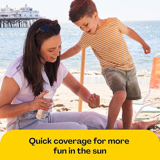 Hello Bello SPF 50 Mineral Sunscreen Spray - Hypoallergenic Broad Spectrum UVA + UVB Protection - Reef Friendly & Water Resistant - 5 oz (Pack of 2)-FemmiqueWomen