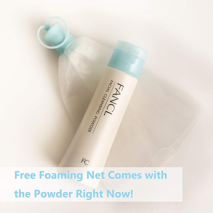 FANCL Facial Cleansing Powder & Foaming Net Set-FemmiqueWomen