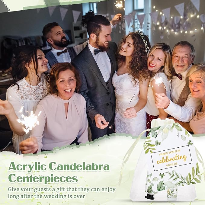 25 Set Wedding Lip Balms and Hand Cream Gift Set Include 25 Moisturizing Hand Care Cream 25 Lip Balms with Thank You Cards and Bags Bridesmaid Gift Set for Bridal Shower Wedding(Greenery)-FemmiqueWomen