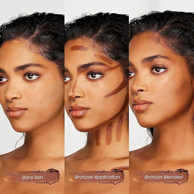 2023 Upgrade Contour Stick, 2 Colors Double-end Contour Highlighter Stick Contour Stick Face Highlighter Contour Makeup Contouring Sticks Cream Concealer (Natural, Netural Coffee)-FemmiqueWomen