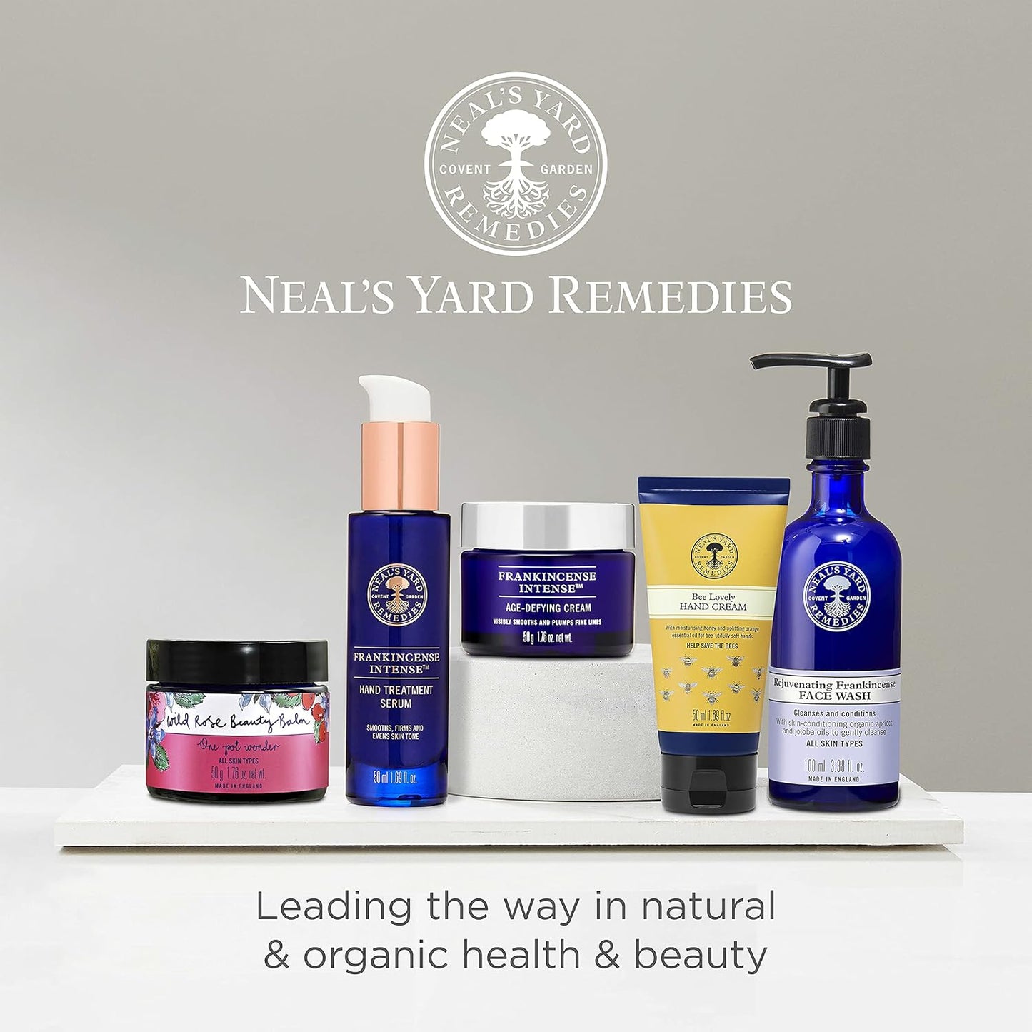 Neal's Yard Frankincense Toner with Aloe Vera & Tripeptide, Toning & Balancing for All Skin Types, Alcohol-Free, Vegan Approved, Cruelty-Free, 200mL-FemmiqueWomen