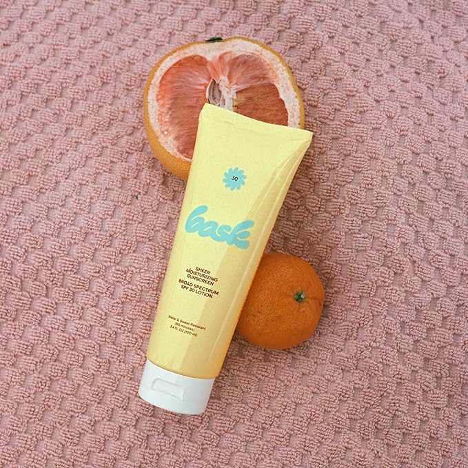 Bask Suncare SPF 30 Sheer Moisturizing Sunscreen Lotion - Broad Spectrum UVA/UVB Protection, Dermatologist Recommended, Hydrating, Lightweight & Fast Absorbing, No White Cast, Travel Size (Pack of 3)-FemmiqueWomen