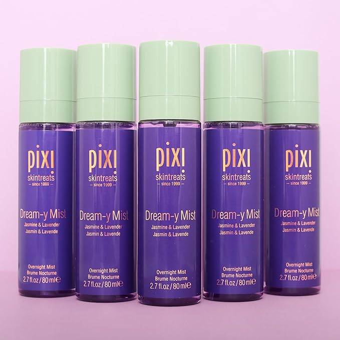 Pixi Beauty Dream-y Mist | Elixir Facial Mist | Help Hydrate & Preserve Skin with Jasmine, Lavender, Chamomile, 80ml-FemmiqueWomen
