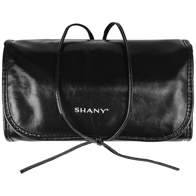 SHANY Makeup Brushes Premium Synthetic Foundation Powder Concealers Eye Shadows Cosmetics Brush Set with Faux Leather Pouch and Instruction sheet, 32 Count-FemmiqueWomen