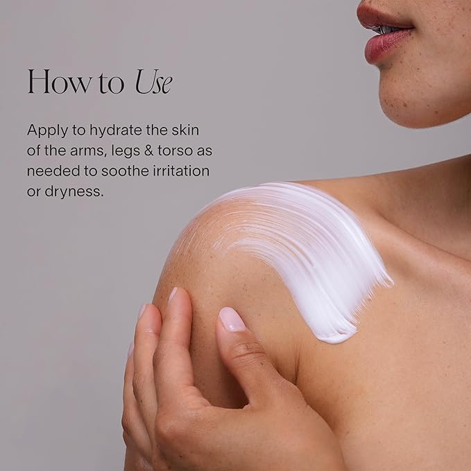 Doctor Rogers Body Cream. Hydrating Unscented Moisturizer for Dry Skin, with Shea Butter, Squalane, Ceramide, & Glycerin Moisturizing Lotion, 6.8 Ounce (200 ml)-FemmiqueWomen