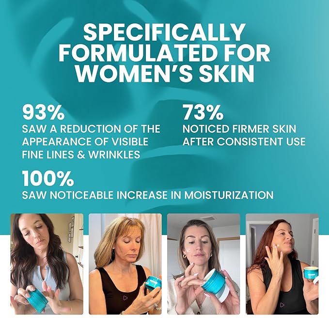 Original Tighten and Lift Cream Beef Tallow for Skin Women |Grass Fed Beef Tallow and Honey Balm for Face | Under Eye Firming Cream Tightening Lifting Sagging Skin Beef Tallow Moisturizer-FemmiqueWomen