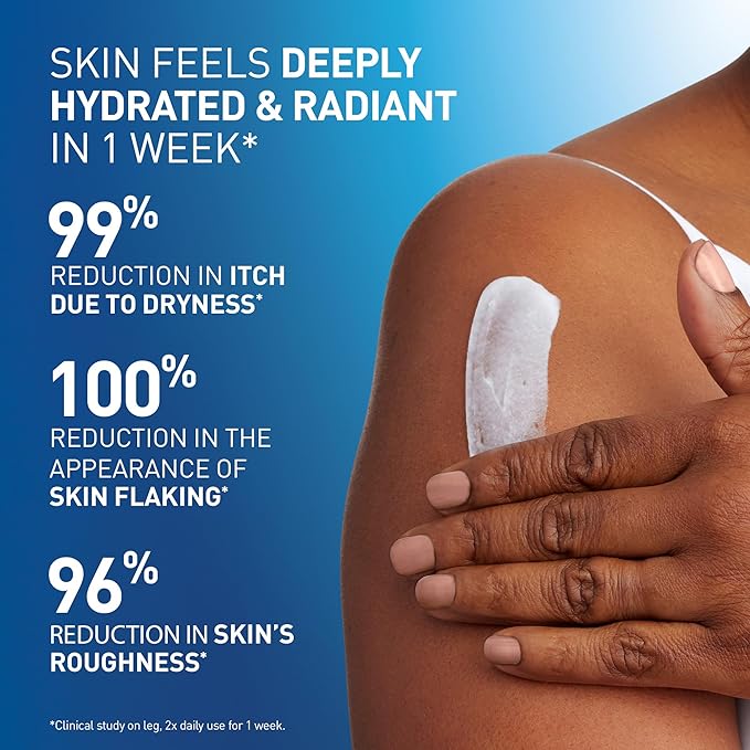 CeraVe Intensive Moisturizing Cream, Body Moisturizer With Shea Butter, 72H Hydration + Skin Barrier Repair, Fragrance-Free Body Lotion For Extremely Dry Skin, 19oz-FemmiqueWomen