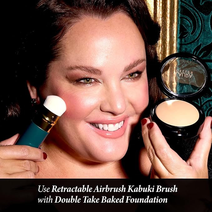 LAURA GELLER NEW YORK Blending Beauties Two-Piece Makeup Brush Gift Set for Powders and Foundation-FemmiqueWomen