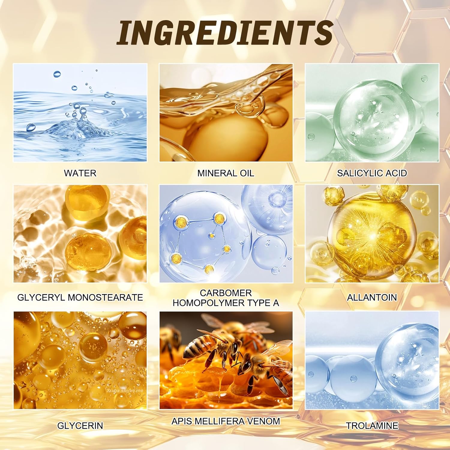 2PCS Bee Venom Comprehensive Cream,Bee Venom Hydrating Moisturizing Cream,for All Skin Types-FemmiqueWomen