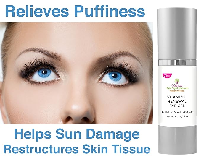 Vitamin C Eye Renewal Gel Maximum Collagen & Elastin Serum-FemmiqueWomen