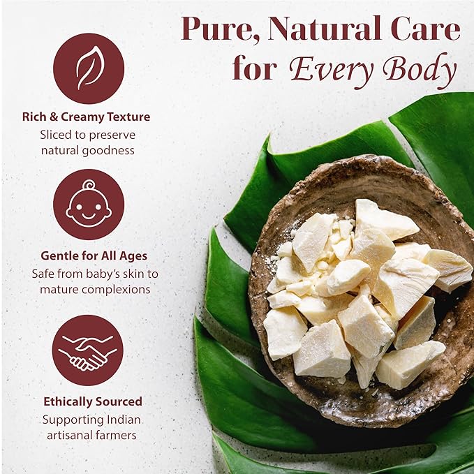 era of nature Kokum Butter Raw - 32 oz (2lb) – Natural Butter for Body Butters, Lotion Bars, Lip Balm, Soap Making – Blends Well with Shea or Cocoa Butter – For Stretch Marks, Scars, Pregnancy Care-FemmiqueWomen
