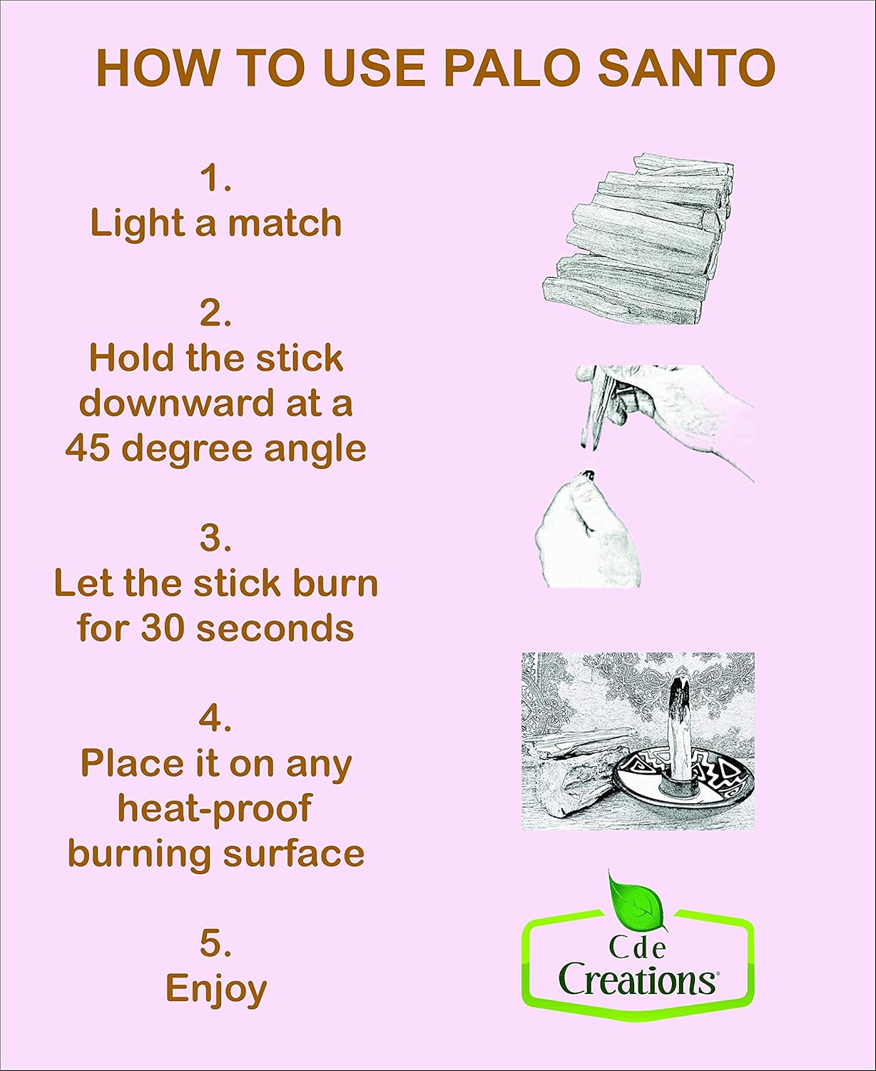 30 Palo Santo Smudging Bulk Lot Sticks, High Resin Palo Santo, Holy Wood. Premium Certified Authentic, Wild Harvested Incense Stick for Purifying, Cleansing, Healing (30 Sticks)-FemmiqueWomen