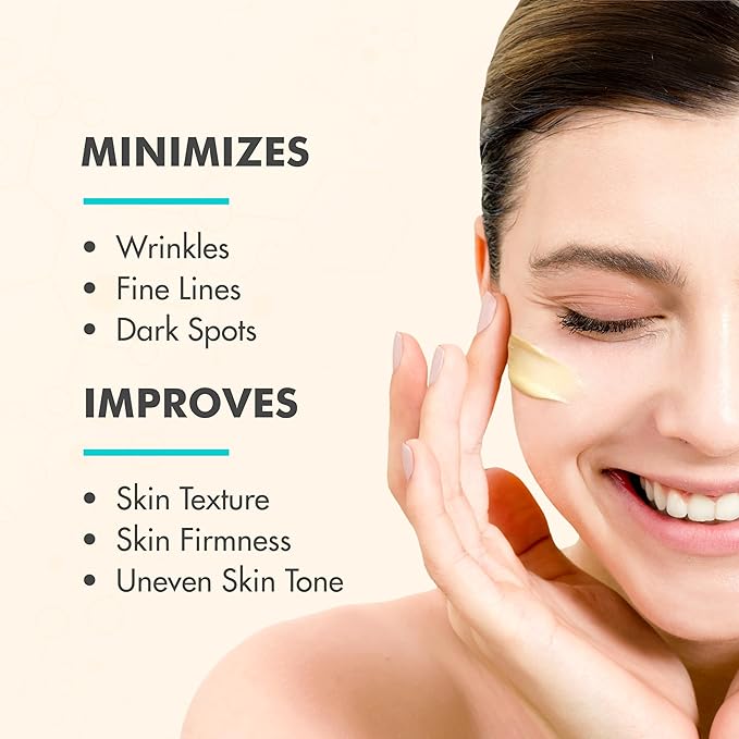 Ebanel Retinol Cream for Face 3.5 oz, Moisturizer with Collagen, Peptides, Ceramides, Hyaluronic Acid, Vitamin C & B5, Firming Anti Aging Face Cream for Wrinkles, Fine Lines, Dark Spots, Day & Night-FemmiqueWomen