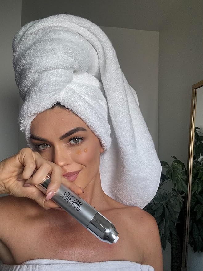 GLO24K Instant Wrinkle Filler for Face, XL Lifting Cream for Eye and Face, Lift and Tightening Non-Invasive with Hyaluronic Acid, 24k Gold, Peptides and Vitamins for Youthful Appearance, 1.2 fl oz-FemmiqueWomen