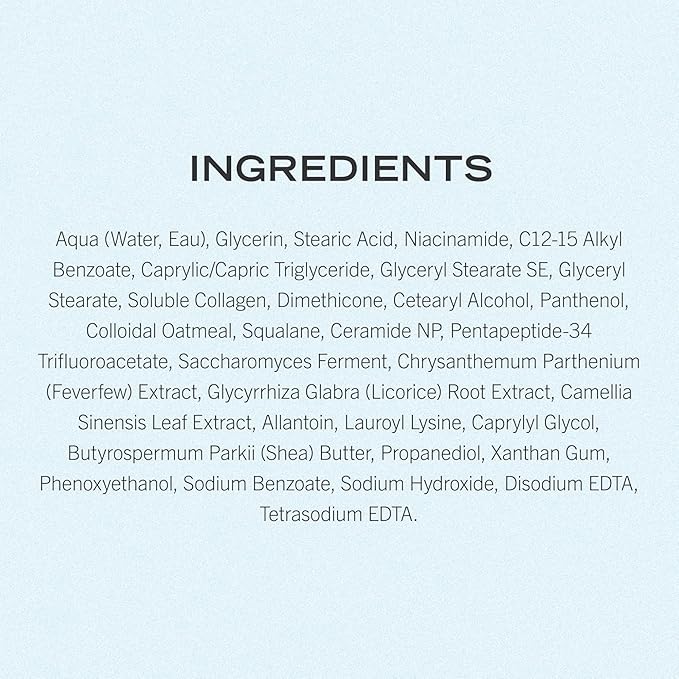 First Aid Beauty Firming Collagen Cream with Collagen, Peptides and Niacinamide – Day + Night Anti-Aging Face Moisturizer – 1.7 fl oz-FemmiqueWomen