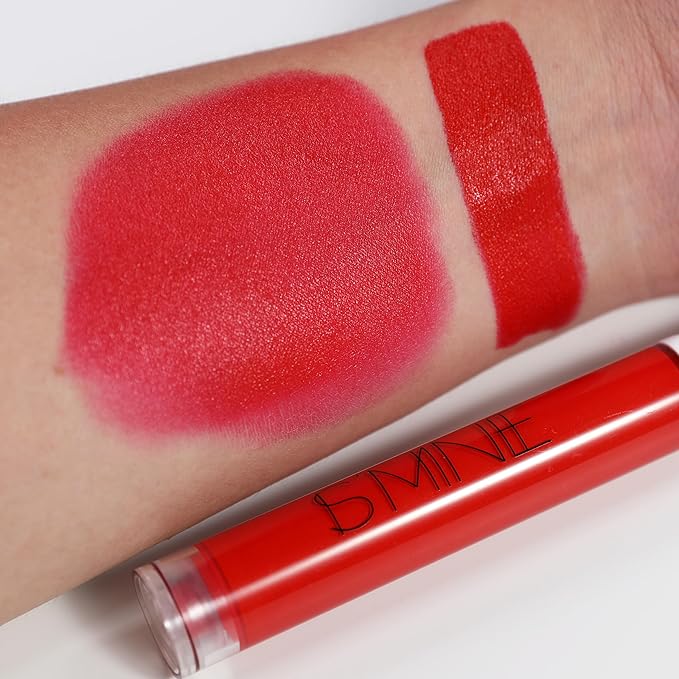 IS'MINE Red Liquid Foundation Makeup, Matte Flawless Finish Foundation, Vegan & Cruelty-Free (0.5 Fl Oz, 044)-FemmiqueWomen