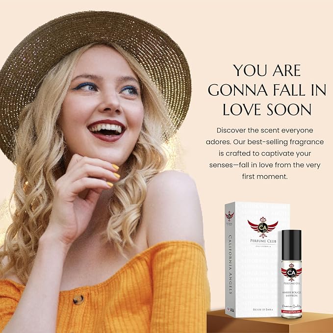 CA Perfume Impression of Happy Women Fragrance Body Oil Dupes Attar Roll-On 0.3 Fl Oz/10ml-FemmiqueWomen