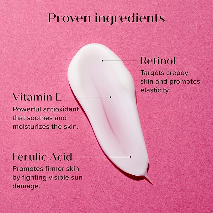 Medix 5.5 Retinol Body Lotion + Argan Oil Cream 2PC Skin Care Set Body & Face Moisturizer | Firming Body Lotion Bundle Reduces Look Of Wrinkles, Cellulite, Crepey Skin, & Uneven Skin Tone, 2PC-FemmiqueWomen