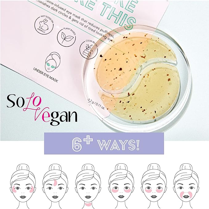 3 Pack Under Eye Mask See Brighter Days Ahead Eye Masks for Dark Circles Brightening & Hydrating Eye Patches-FemmiqueWomen