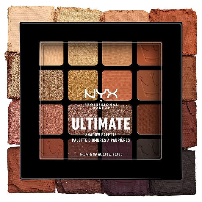 NYX PROFESSIONAL MAKEUP Ultimate Shadow Palette, Eyeshadow Palette - Ultimate Queen-FemmiqueWomen
