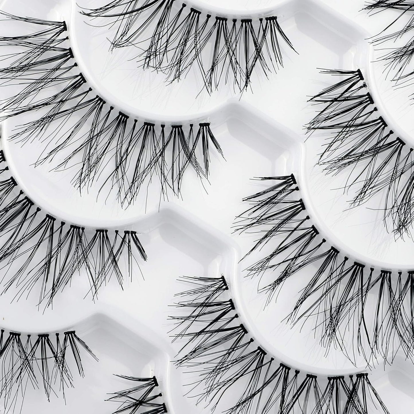 JIMIRE False Eyelashes Multipack False Eyelashes Glam 614 False Lashes-FemmiqueWomen