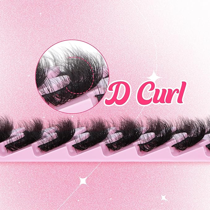 Mink Lashes 10 Pairs False Eyelashes D Lashes Natural Cat Eye Volume Faux Mink Lashes Wispy 18 mm 5D Thick Soft Eyelashes Pack by FANXITON-FemmiqueWomen