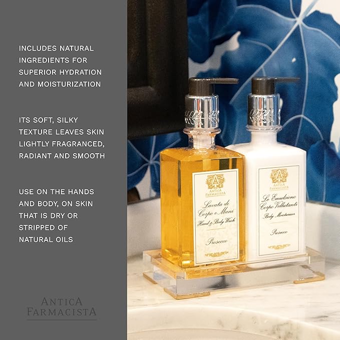 Antica Farmacista Body Moisturizer - Moisturizing Scented Lotion - Premium Body Moisturizer - Luxury Gift for Women & Men - Hand & Skin Hydration - Prosecco, 10 Fl Oz-FemmiqueWomen
