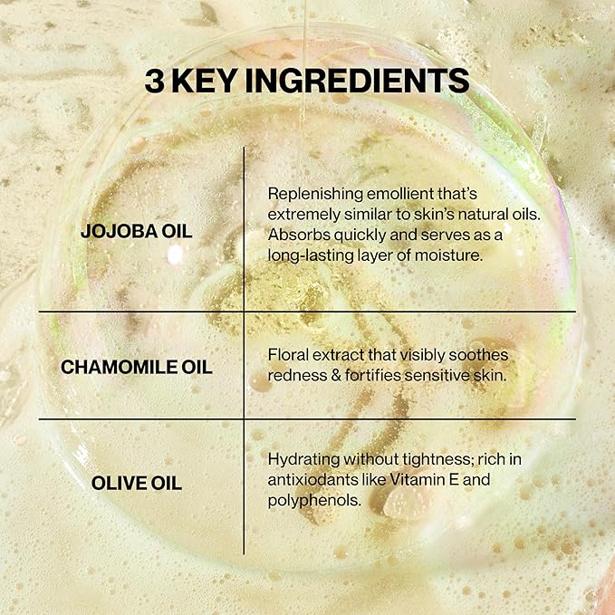 Knours. 2-in-1 Oil-to-Foam Non-Stripping Facial Cleanser, Honey & Plant Based Oils Makeup Remover Non Drying Clean Beauty (145ml 4.97 fl. oz.)-FemmiqueWomen