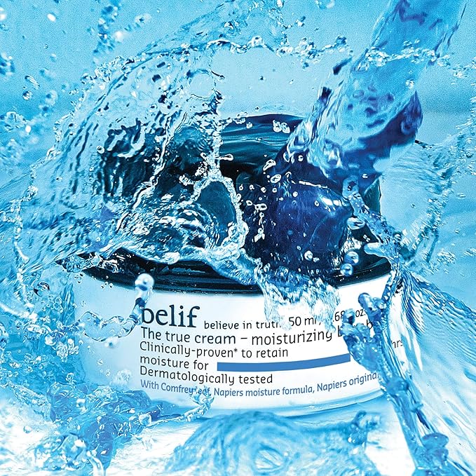 belif The True Cream Moisturizing Bomb with Oak Husk and Vitamin B | Moisturizer | Good for Dry Skin, Dryness Dullness, and Uneven Texture |For Normal, Dry Skin Types-FemmiqueWomen