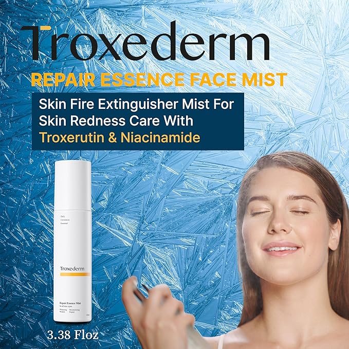 Repair Essence Mist - Hydrating Face Mist for Redness & Blemish-Free, Glowing Skin - with CICA Extract, Niacinamide & Adenosine - Moisturizing & Cooling Face Spray-FemmiqueWomen