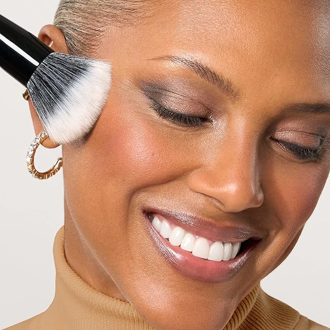 LAURA GELLER NEW YORK Blending Beauties Two-Piece Makeup Brush Gift Set for Powders and Foundation-FemmiqueWomen