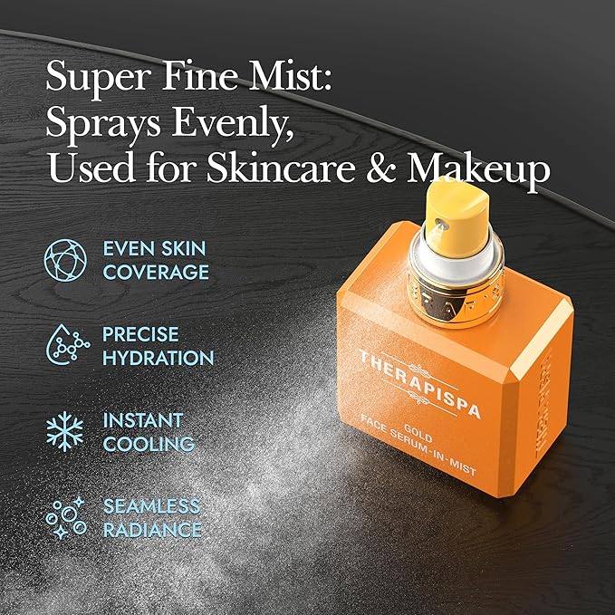 Face Serum-In-Mist – Unscented Hydrating Face Mist & Spray Serum with Niacinamide, Panthenol & Hyaluronic Acid for Sensitive Skin & Deep Moisture (2.0 fl oz)-FemmiqueWomen