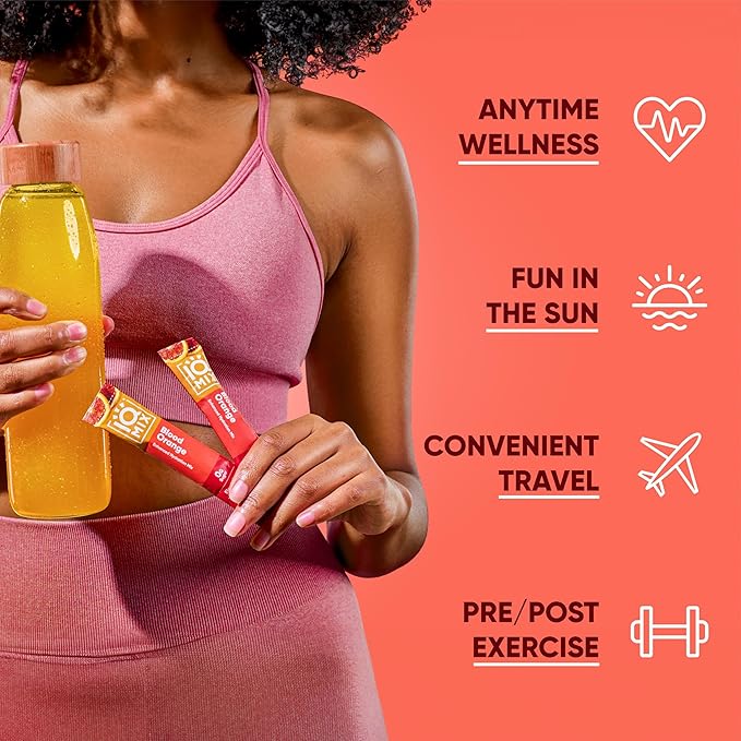 IQMIX Hydration Electrolyte Powder – 4-in-1 Formula for Hydration, Mental Clarity, Mood and Recovery – Sugar-Free Drink Mix, Keto, Magnesium L-Threonate, Lion’s Mane – 40 Count Variety Pack-FemmiqueWomen