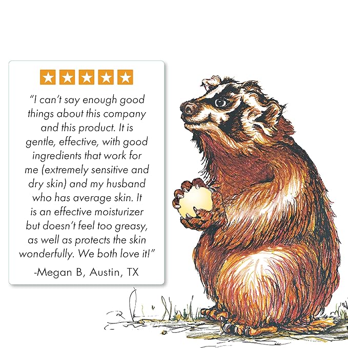 Badger - Unscented Dry Skin Balm, Sensitive Skin Balm, Moisturizing Balm for Dry Cracked Skin, Unscented Balm, Skin Moisturizer Balm, 2 oz (3 Pack)-FemmiqueWomen