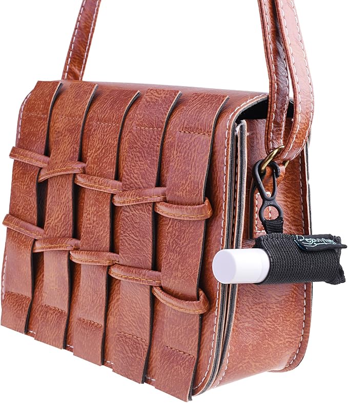 Beautyflier Cute Elastic Lip Balm Holder Keychain, Lipstick Sleeve Chapstick Sleeve Holder for Burts Bees Chapstick-FemmiqueWomen